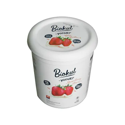 YOGURT STIRRED STRAWBERRY 1 L