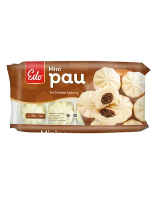 MINI PAU COKLAT KACANG 200 GR