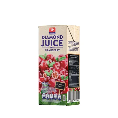JUICE CRANBERRY UHT 200ML
