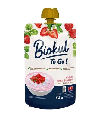 YOGURT TO GO STRAWBERRY 80 GR