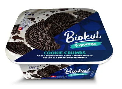 YOGURT GREEK WITH TOPPING COOKIES 100G