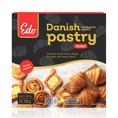 DANISH PASTRY SHEET 750GR