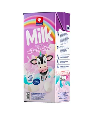 UHT MILK MARSHMALLOW 200 ML