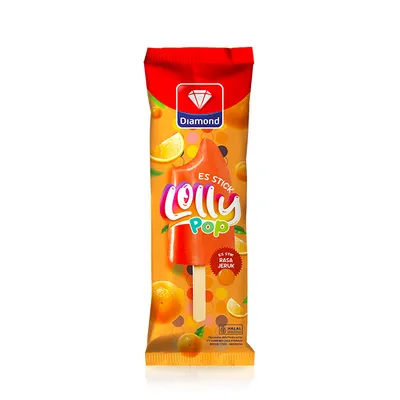 ICE CREAM STICK ORANGE 50ML