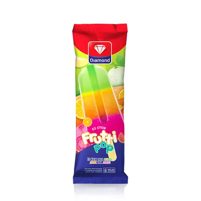 ICE CREAM STICK MELON ORANGE GUAVA 50ML