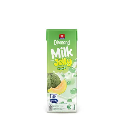 UHT MILK JELLY MELON SLEEVE-12 200ML