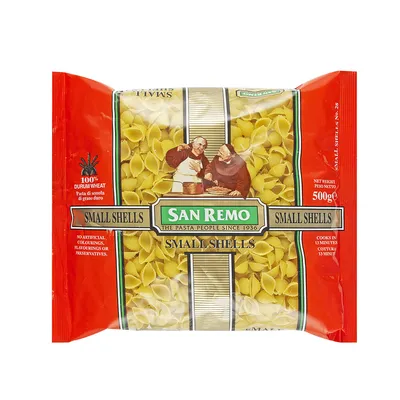 PASTA SMALL SHELLS #28 500 GR