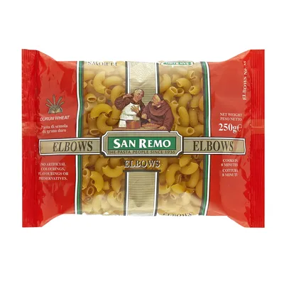 PASTA ELBOW #35 250 GR