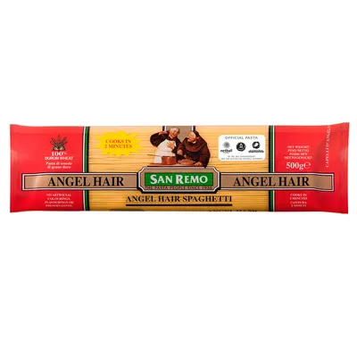 PASTA ANGEL HAIR #9 500 GR