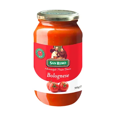 PASTA SAUCE BOLOGNESE (696) 500 GR