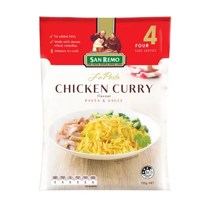 LA PASTA CHICKEN CURRY #253 120 GR