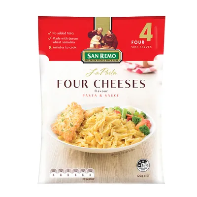 LA PASTA FOUR CHEESE #263 120 GR