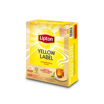 TEA BAG YELLOW LABEL TB100 NE 100X2 GR