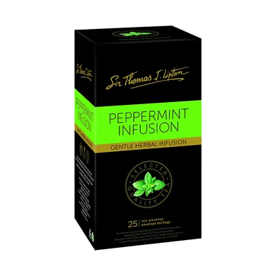 TEA BAG STL PEPPERMINT INFUSION 25X1.5 G