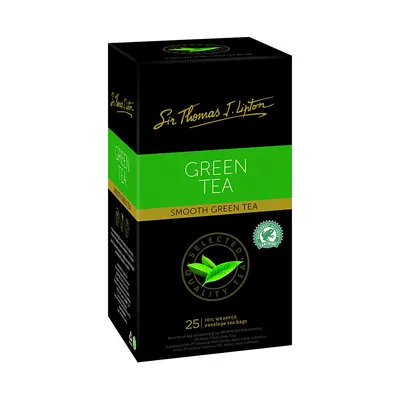 TEA BAG STL GREEN TEA 25X2 GR