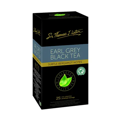 TEA BAG STL EARL GREY BLACK TEA 25X2 GR