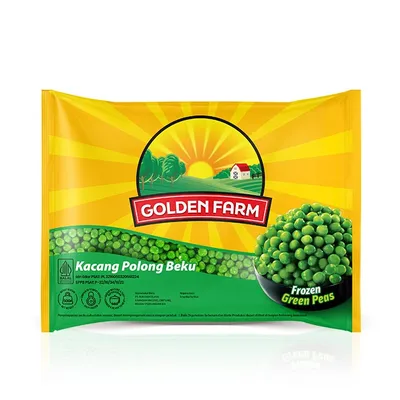 VEGETABLE FROZEN GREEN PEAS 500 GR