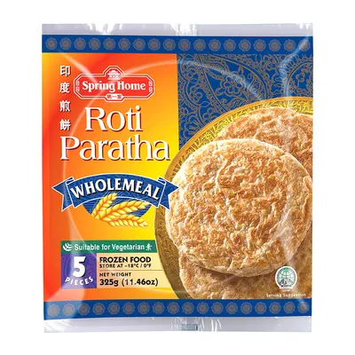 ROTI PARATHA WHOLEMEAL 325 GR
