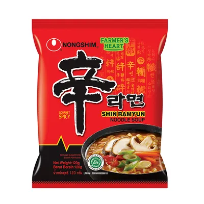 SHIN RAMYUN SPICY MUSHROOM 120 GR