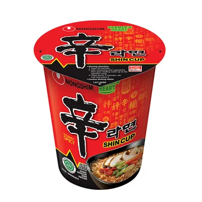 SHIN RAMYUN SPICY MUSHROOM CUP 72 GR