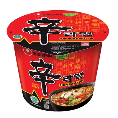 SHIN RAMYUN SPICY MUSHROOM BOWL 117 GR