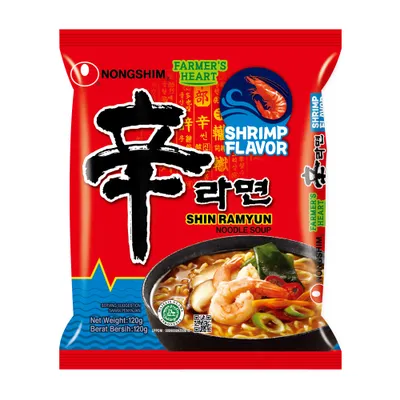 SHIN RAMYUN SHRIMP 120 GR