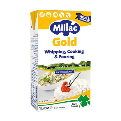CREAM WHIPPING MILLAC GOLD 1 LT