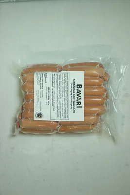 BEEF SAUSAGE MORNING 1 KG