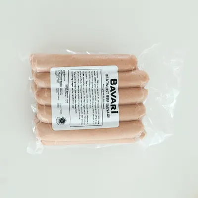 BEEF SAUSAGE BRATWURST 1 KG