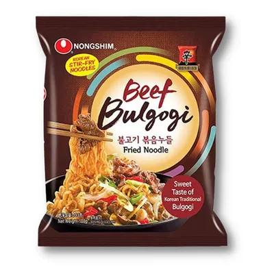 BEEF BULGOGI FRIED NOODLE 105 GR