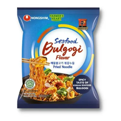 SEAFOOD BULGOGI FRIED NOODLE 105 GR