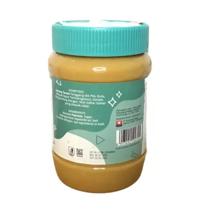 PEANUT BUTTER CHUNKY 500 GR