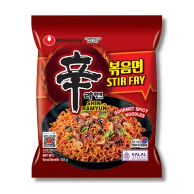 KR SHIN RAMYUN STIR FRY 131 GR