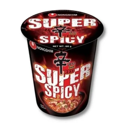 KR SHIN RED SUPER SPICY CUP 68 GR