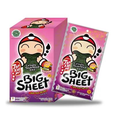 CRISPY SEAWEED BIG SHEET JAPANESE S 3.2G