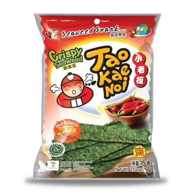 CRISPY SEAWEED HOT&SPICY FLAVOR 15 GR