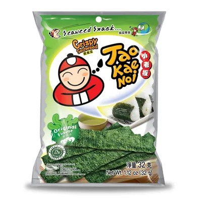 CRISPY SEAWEED ORIGINAL FLAVOR 32 GR
