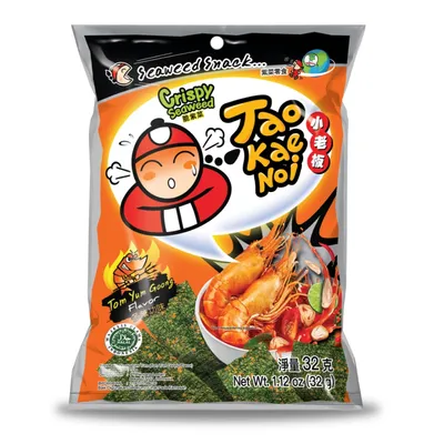 CRISPY SEAWEED TOM YUM GOONG FLAVOR 32 G