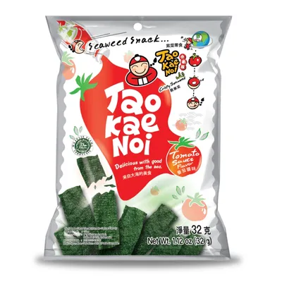CRISPY SEAWEED TOMATO SAUCE FLAVOR 32 GR