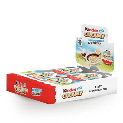 KINDER CREAMY T12 19 GR