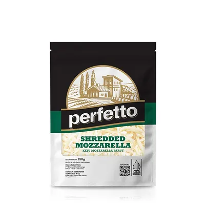 SHREDDED MOZZARELLA 150 GR
